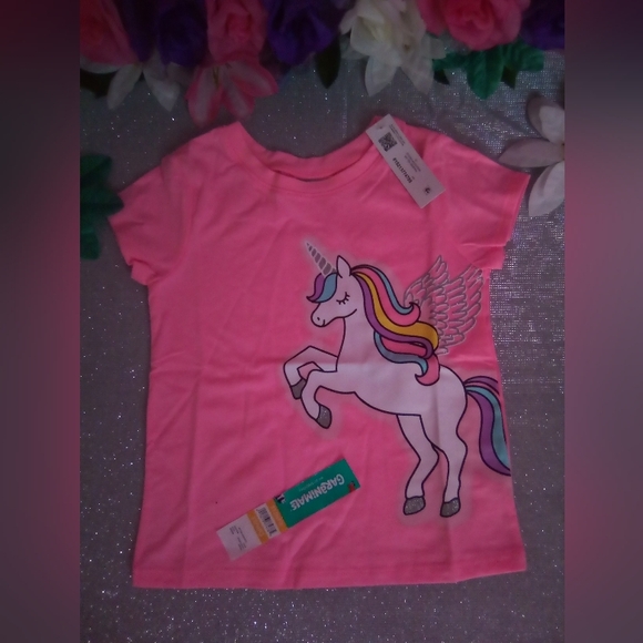 #2828👉🏼 CUTE COLORFUL TWO PIECE SET (SIZE: 3T) T-SHIRT & SHORTS FOR A GIRL - Picture 2 of 13